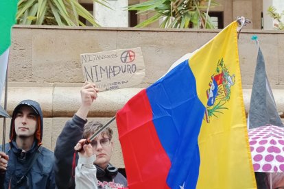 Pancarta con la frase 