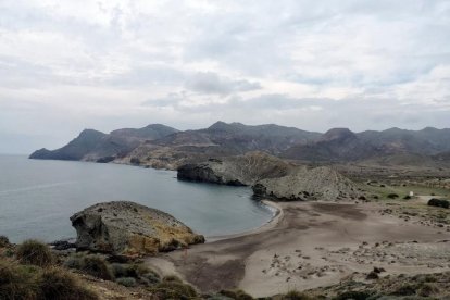 La Playa de Mónsul, siempre espectacular.