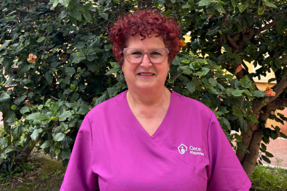 Encarnación es pinche de cocina de Clece Mayores en la Residencia Ciudad de Adra.