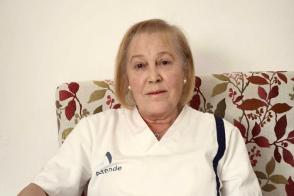 Mª Ángeles es auxiliar de Atende en el Servicio de Ayuda a Domicilio de la Diputación de Almería, en el municipio de María.