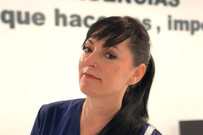 Elisabeth es limpiadora de Clece en el Hospital Universitario Poniente