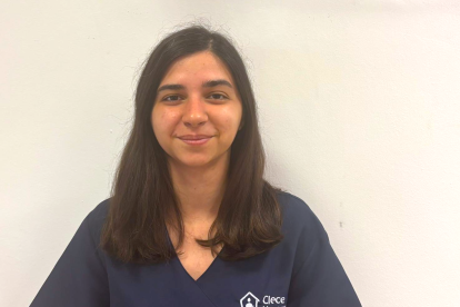 María del Mar es terapeuta ocupacional de Clece Mayores en el Centro de Día de Las Cabañuelas del Ayuntamiento de Vícar.