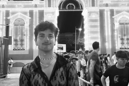 Daniel Tonnar Leyva, en la Feria de Almería.