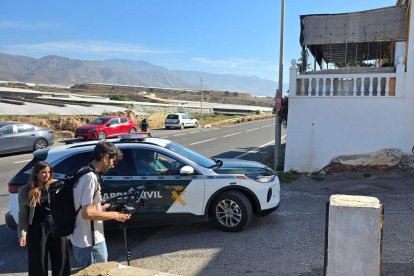 La Guardia Civil llega al lugar del tiroteo.