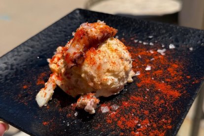 El Capricho de pulpo de Peña Taurina.