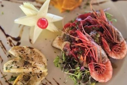 Merluza a la bilbaina de Restaurante Malaspina.