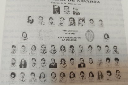 La Promoción 1978-1983 con Rubén Escoriza.