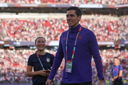 Oliva ha estado muy pendiente del estado físico de los jugadores de Estados Unidos.