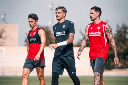 Sergio Arribas, Bruno Iribarne y Miguel de la Fuente esta pretemporada.