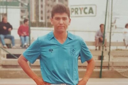 Manolo Soler en las pistas de Pryca. Historia de nuestro balompié.
