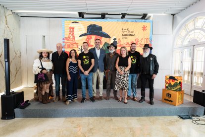 Presentación del Almería Western Film Festival (AWFF) 2026 en la Diputación de Almería.