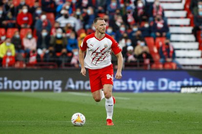 Rodrigo Ely debutando con el Almería en 2022, en un empate a tres con el Lugo en casa.