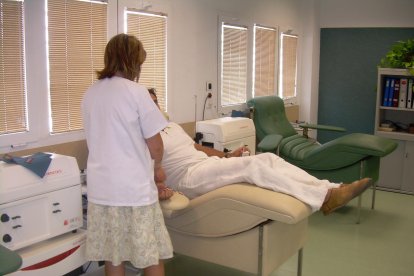 Pruebas para la donación de médula.