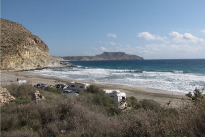 Cala del Plomo, en Cabo de Gata