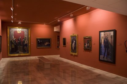 Una de las salas del Museo Casa Ibáñez.
