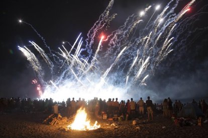 Celebración de la Noche de San Juan en la capital en otros años