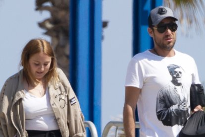 Antonio David Flores y su hija Rocío.