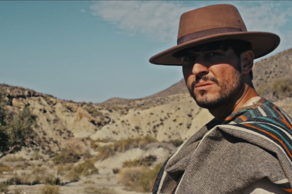 El cantante estonio Stefan, en un fotograma del videoclip de su tema ‘Hope’.