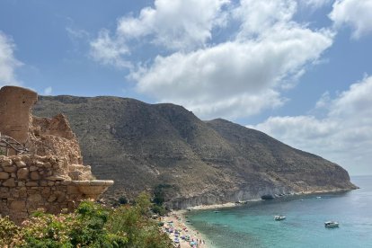 Fotografía realizada en la cala San Pedro por Andrea Farnós.
