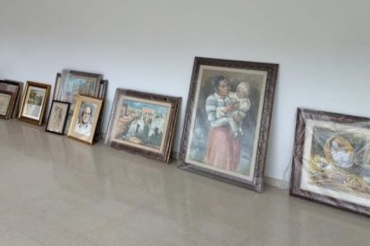 Parte de la colección de los Godoy.