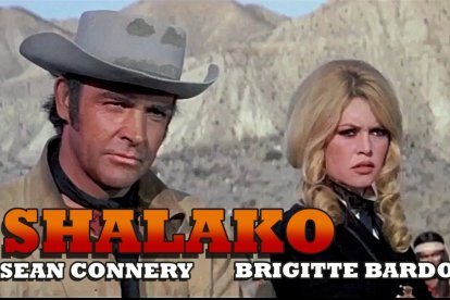 Sean Connery y Brigitte Bardot en Shalako.