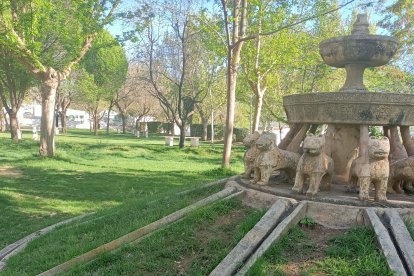 La fuente del merendero de Abla, en la zona de Montagón.