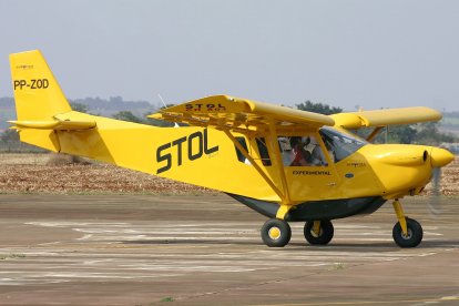 Imagen de archivo de una avioneta del mismo modelo que la nave abandonada en Almería.