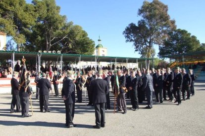 La Brigada de la Legión recuerda el Combate de Edchera, el acto militar estuvo presidido por el general de división, jefe de las Fuerzas L
