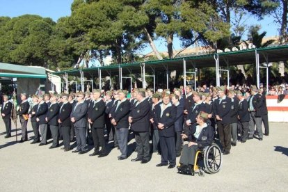 La Brigada de la Legión recuerda el Combate de Edchera, el acto militar estuvo presidido por el general de división, jefe de las Fuerzas L