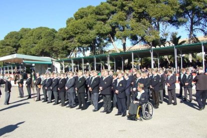 La Brigada de la Legión recuerda el Combate de Edchera, el acto militar estuvo presidido por el general de división, jefe de las Fuerzas L