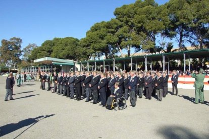 La Brigada de la Legión recuerda el Combate de Edchera, el acto militar estuvo presidido por el general de división, jefe de las Fuerzas L