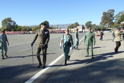 La Brigada de la Legión recuerda el Combate de Edchera, el acto militar estuvo presidido por el general de división, jefe de las Fuerzas L