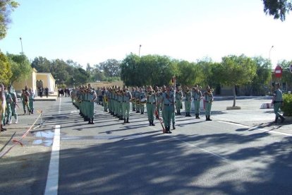 La Brigada de la Legión recuerda el Combate de Edchera, el acto militar estuvo presidido por el general de división, jefe de las Fuerzas L