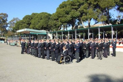 La Brigada de la Legión recuerda el Combate de Edchera, el acto militar estuvo presidido por el general de división, jefe de las Fuerzas L