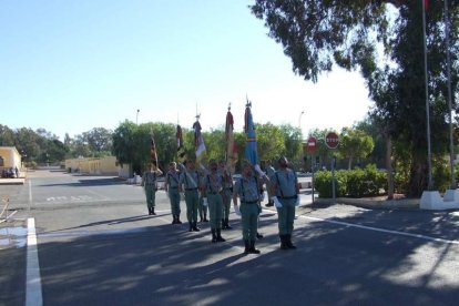 La Brigada de la Legión recuerda el Combate de Edchera, el acto militar estuvo presidido por el general de división, jefe de las Fuerzas L