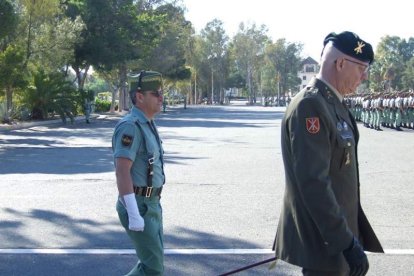 La Brigada de la Legión recuerda el Combate de Edchera, el acto militar estuvo presidido por el general de división, jefe de las Fuerzas L