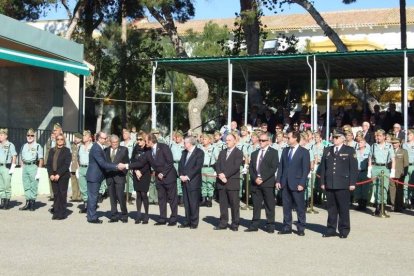 La Brigada de la Legión recuerda el Combate de Edchera, el acto militar estuvo presidido por el general de división, jefe de las Fuerzas L