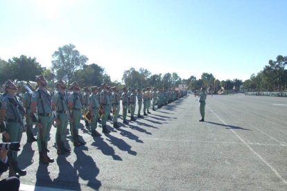 La Brigada de la Legión recuerda el Combate de Edchera, el acto militar estuvo presidido por el general de división, jefe de las Fuerzas L