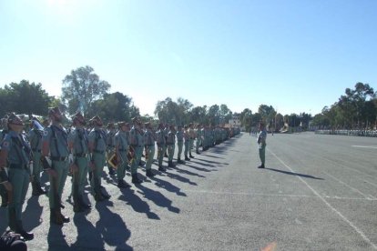 La Brigada de la Legión recuerda el Combate de Edchera, el acto militar estuvo presidido por el general de división, jefe de las Fuerzas L