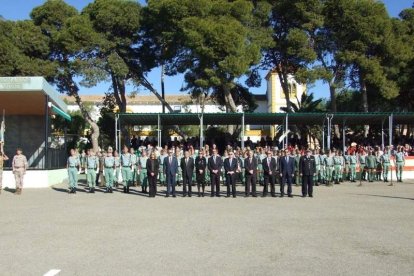 La Brigada de la Legión recuerda el Combate de Edchera, el acto militar estuvo presidido por el general de división, jefe de las Fuerzas L