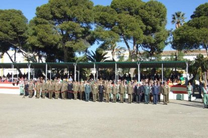 La Brigada de la Legión recuerda el Combate de Edchera, el acto militar estuvo presidido por el general de división, jefe de las Fuerzas L