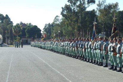 La Brigada de la Legión recuerda el Combate de Edchera, el acto militar estuvo presidido por el general de división, jefe de las Fuerzas L