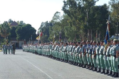 La Brigada de la Legión recuerda el Combate de Edchera, el acto militar estuvo presidido por el general de división, jefe de las Fuerzas L