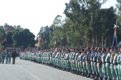 La Brigada de la Legión recuerda el Combate de Edchera, el acto militar estuvo presidido por el general de división, jefe de las Fuerzas L