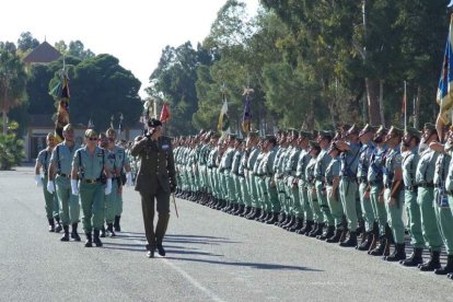 La Brigada de la Legión recuerda el Combate de Edchera, el acto militar estuvo presidido por el general de división, jefe de las Fuerzas L