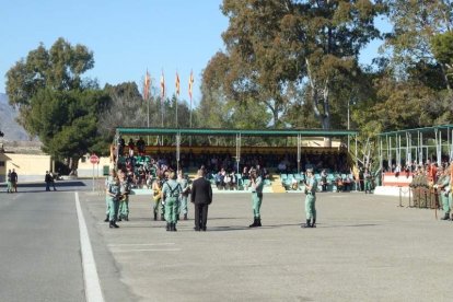 La Brigada de la Legión recuerda el Combate de Edchera, el acto militar estuvo presidido por el general de división, jefe de las Fuerzas L