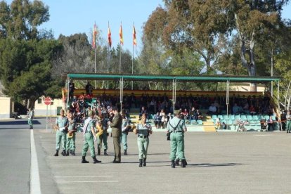 La Brigada de la Legión recuerda el Combate de Edchera, el acto militar estuvo presidido por el general de división, jefe de las Fuerzas L