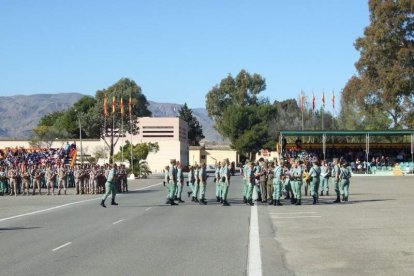 La Brigada de la Legión recuerda el Combate de Edchera, el acto militar estuvo presidido por el general de división, jefe de las Fuerzas L