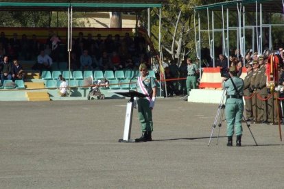 La Brigada de la Legión recuerda el Combate de Edchera, el acto militar estuvo presidido por el general de división, jefe de las Fuerzas L
