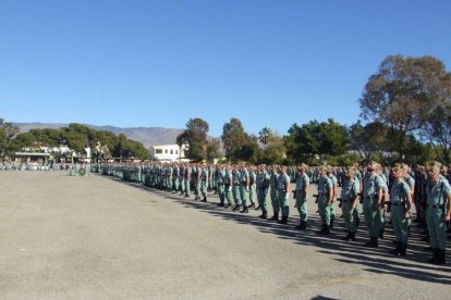 La Brigada de la Legión recuerda el Combate de Edchera, el acto militar estuvo presidido por el general de división, jefe de las Fuerzas L